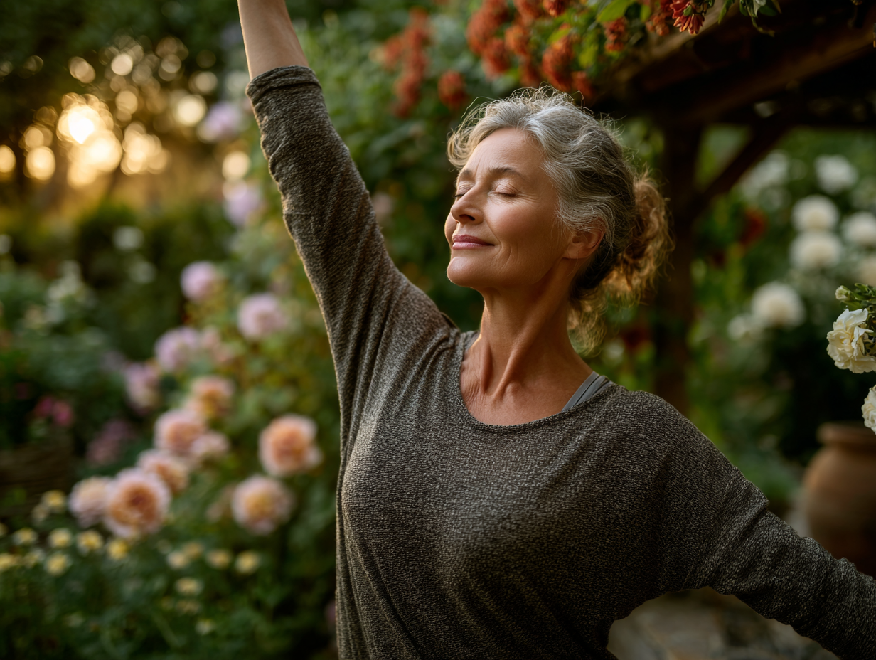 Засновниця PurePulse World під час медитації